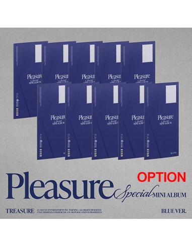 [BLUE] TREASURE Special Mini Album - PLEASURE (Option) CD