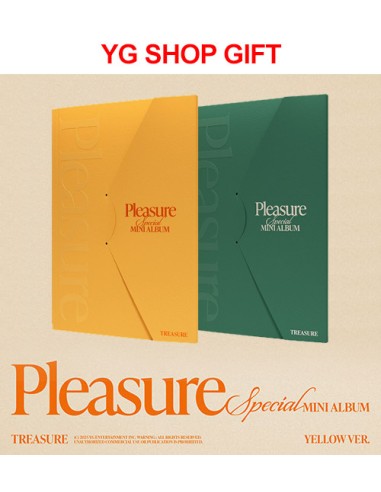 [YG Shop Gift][SET] TREASURE Special Mini Album - PLEASURE (SET Ver.) 2CD