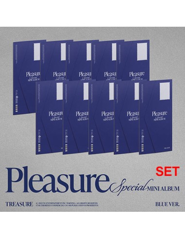 [BLUE][SET] TREASURE Special Mini Album - PLEASURE (SET) 10CD