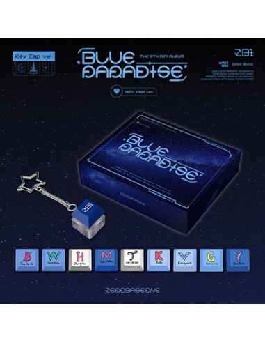 [Smart Album] ZEROBASEONE 5th Mini Album - BLUE PARADISE (Key Cap Ver.)