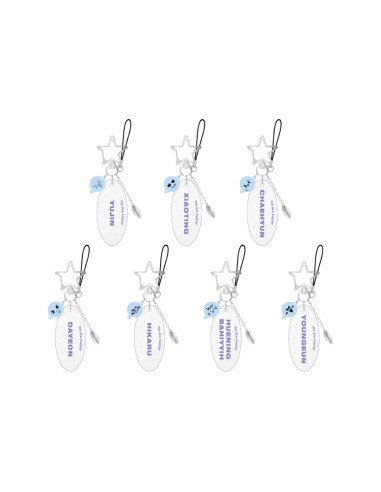 [Pre Order] Kep1er BEYOND THE STAR Goods - ACRYLIC NAME KEYRING