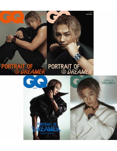 Magazine GQ Korea 2025-03 Type.B (Cover Random) TAEYANG