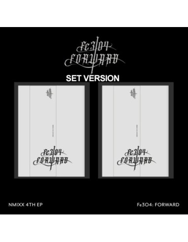 [SET] NMIXX 4th EP Album - Fe3O4: FORWARD (SET Ver.) 2CD + 2Poster