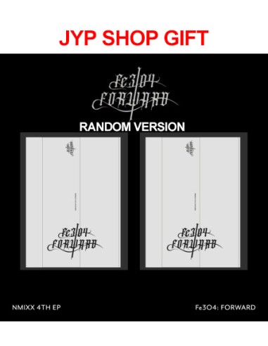 [JYP Shop Gift] NMIXX 4th EP Album - Fe3O4: FORWARD (Random Ver.) CD + Poster