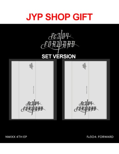 [JYP Shop Gift][SET] NMIXX 4th EP Album - Fe3O4: FORWARD (SET Ver.) 2CD + 2Poster