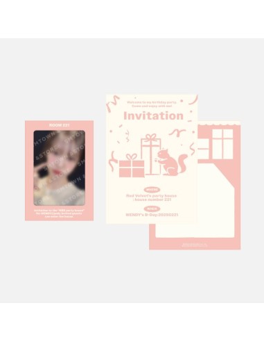 [Pre Order] Red Velvet WENDY 2025 ARTIST BIRTHDAY PARTY CARD