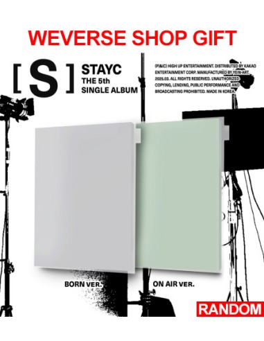 [Weverse Shop Gift] STAYC 5th Single Album - S (Random Ver.) CD