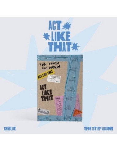 GENBLUE 1st EP Album - ACT LIKE THAT CD