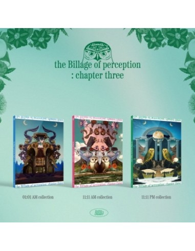 Billlie 4th Mini Album - the Billage of perception : chapter three (Random Ver.) CD