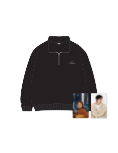 [Pre Order] When the Stars Gossip POP-UP STORE Goods - HALF ZIP UP SWEATSHIRT