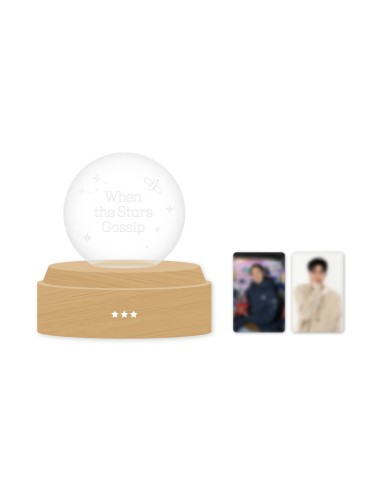 [Pre Order] When the Stars Gossip POP-UP STORE Goods - GLASS BALL MOOD LAMP