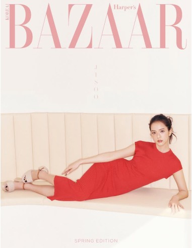 Magazine BAZAAR KOREA 2025 SPRING EDITION Type.B JISOO