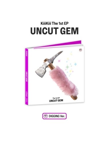 KiiiKiii 1st Mini Album - UNCUT GEM (DIGGING Ver.) CD