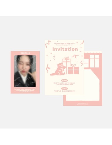 [Pre Order] Red Velvet YERI 2025 ARTIST BIRTHDAY PARTY CARD