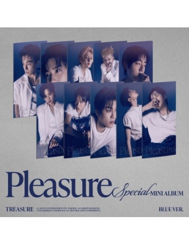 [BLUE] TREASURE Special Mini Album - PLEASURE (Random Ver.) CD