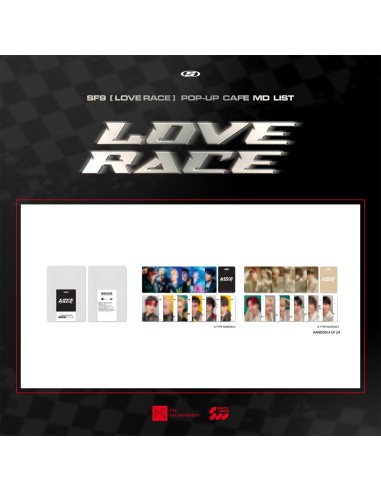 [Pre Order] SF9 LOVE RACE Goods - RANDOM TRADING PHOTOCARD