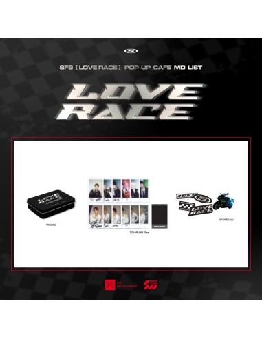 [Pre Order] SF9 LOVE RACE Goods - TIN CASE PHOTOCARD SET