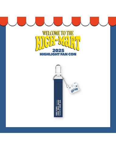 [Pre Order] HIGHLIGHT WELCOME TO THE HIGH-MART Goods - STRAP KEYRING