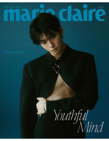 [Magazine] Marie Claire 2025-04 Type.B CHA EUN WOO