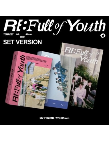 [SET] TEMPEST 6th Mini Album - RE: Full of Youth (SET Ver.) 3CD