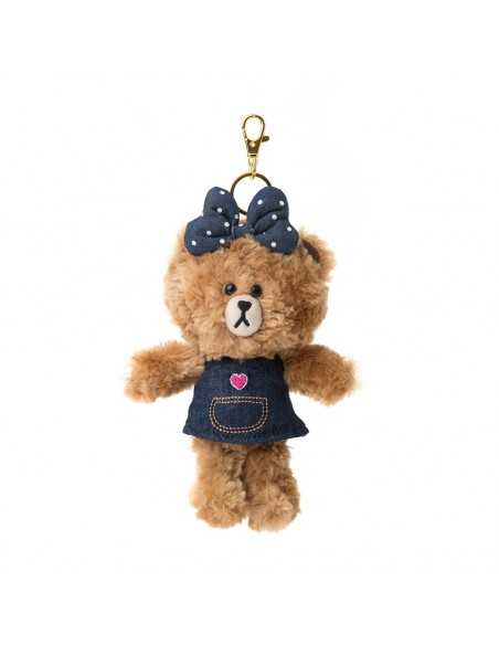 LINE FRIENDS Official Goods Onepiece Choco Bag Charm Doll 17cm