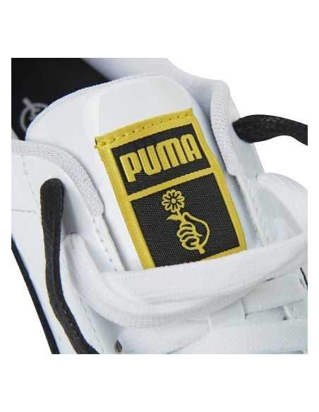 puma x bts basket patent shoes
