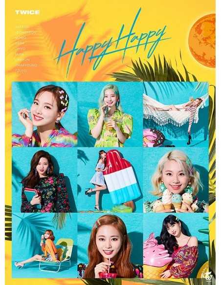 [Japanese Edition] TWICE - HAPPY HAPPY (1st Limited Edition ver.B) CD + DVD