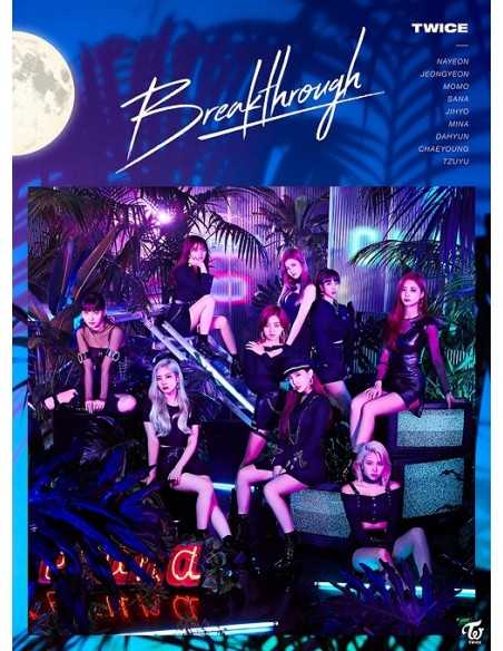 [Japanese Edition] TWICE - Breakthrough (1st Limited Edition ver.A) CD + DVD