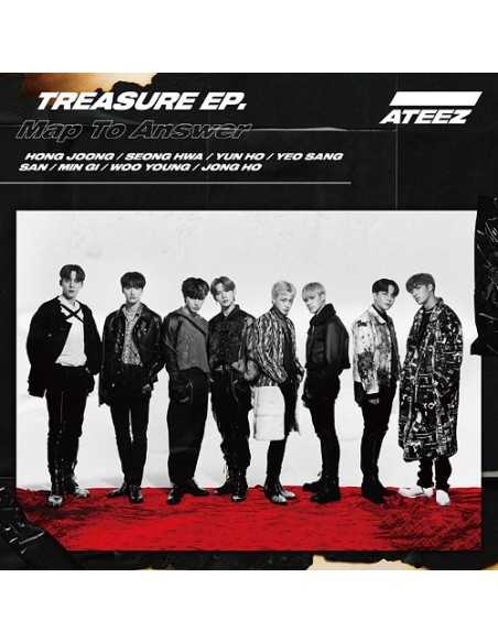 Ateez map the retailer treasure dvd