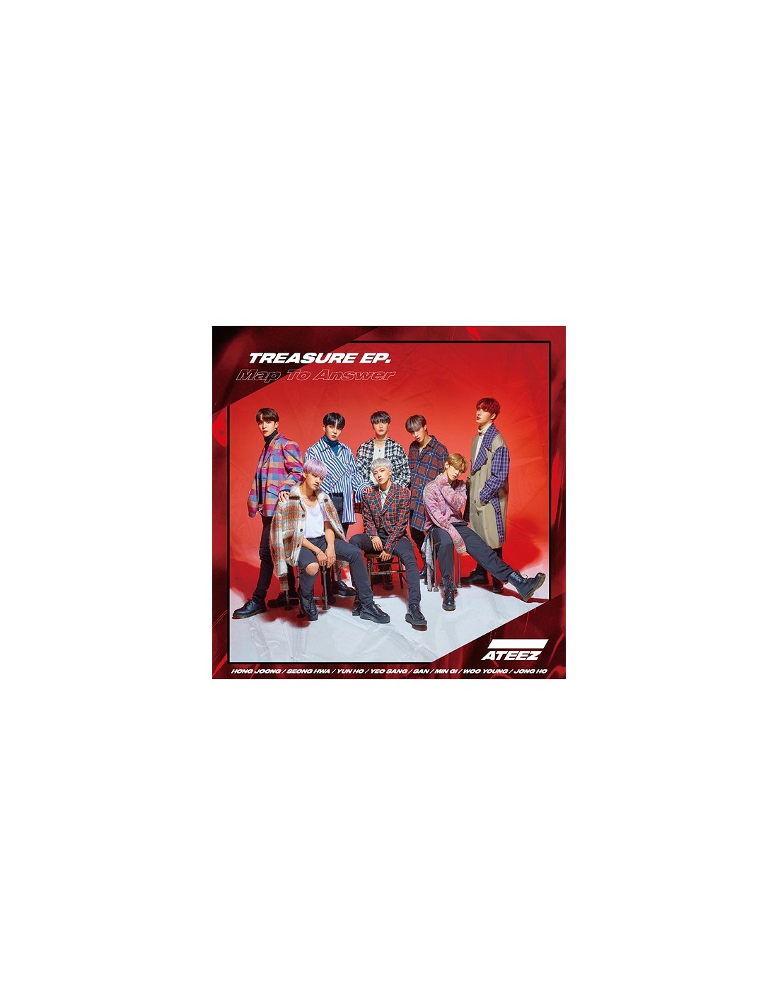 [Japanese Edition] ATEEZ / TREASURE EP. Map To Answer [Type-Z] CD