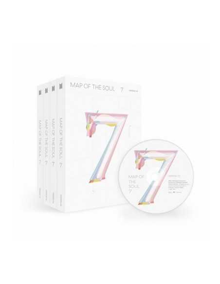 BTS. Album - MAP OF THE SOUL : 7 (Random Ver.) CD + Poster