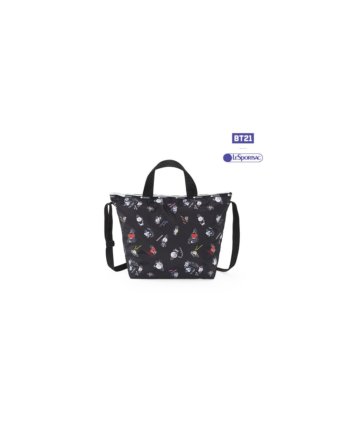 BT21] BTS. LESPORTSAC Collaboration - Easy Carry Tote Bag