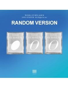 WONHO 1st Mini Album - LOVE SYNONYM 1. Right for me (Random Ver.) CD