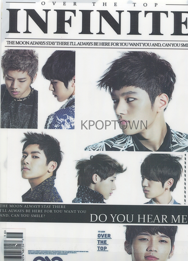 Infinite Over the Top INFINITE A4 Size Clear File Ver 2  